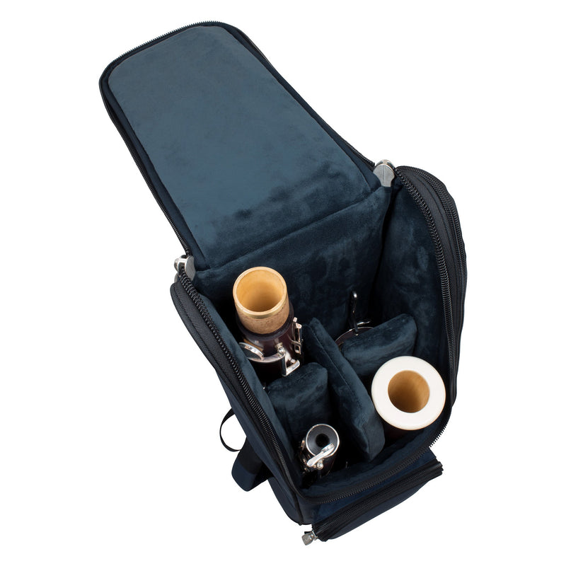 Tom & Will bassoon gig bag - Blue with blue interior