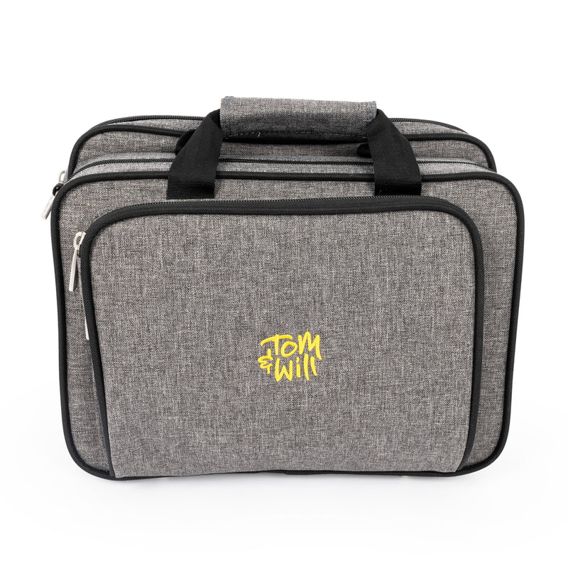 Tom & Will clarinet gig bag - Grey with red interior