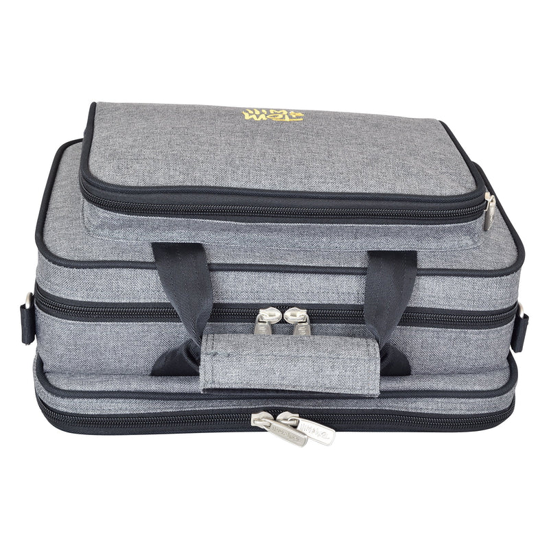 Tom & Will oboe gig bag - Grey with red interior