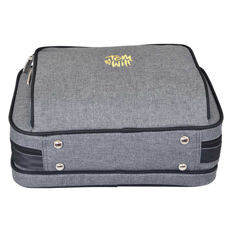 Tom & Will oboe gig bag - Grey with red interior