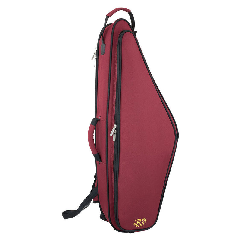 Tom & Will Tenor Sax Gig Bag - Burgundy With Grey Interior