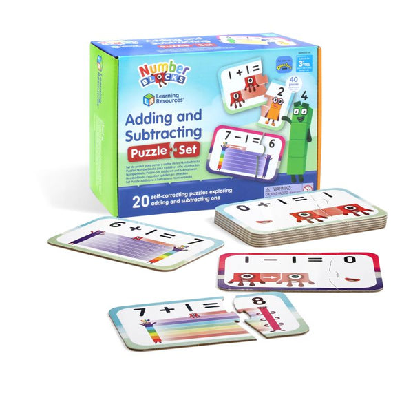 Numberblocks® Adding and Subtracting Puzzle Set