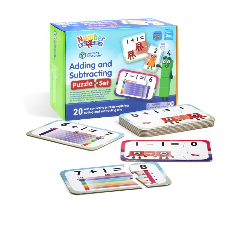 Numberblocks® Adding and Subtracting Puzzle Set