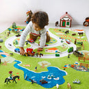 Activity 3D Play Rug - Farm (180x134cm)