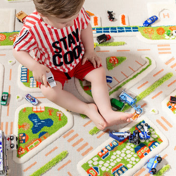 Activity 3D Play Rug - Mini City (180x134cm)