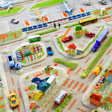 Activity 3D Play Rug - Mini City (180x134cm)