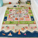 Activity Play Rug - Twin Houses (180x134cm)