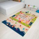 Activity Play Rug - Twin Houses (180x134cm)