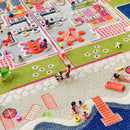 Activity Play Rug - Twin Houses (180x134cm)