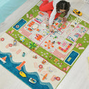 Activity Play Rug - Twin Houses (180x134cm)