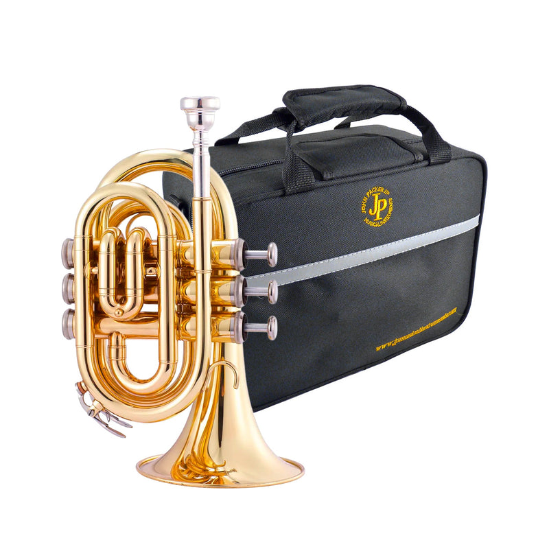 John Packer JP159 Bb pocket trumpet outfit - Lacquer