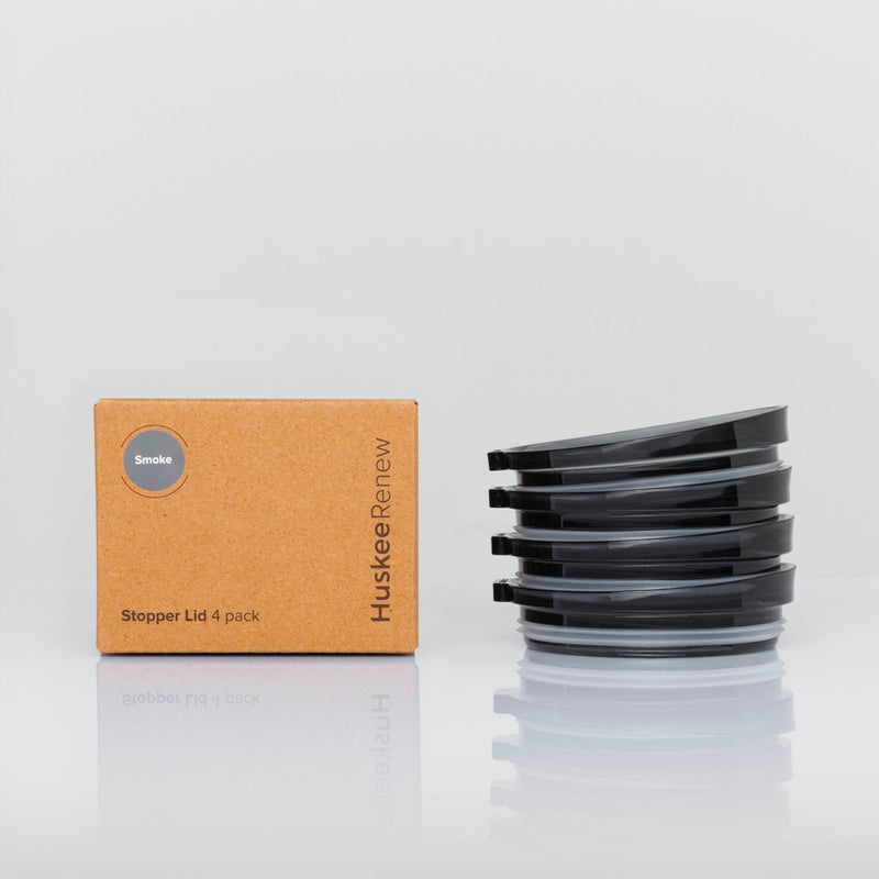 Universal HuskeeRenew Lid 4-pack - Smoke