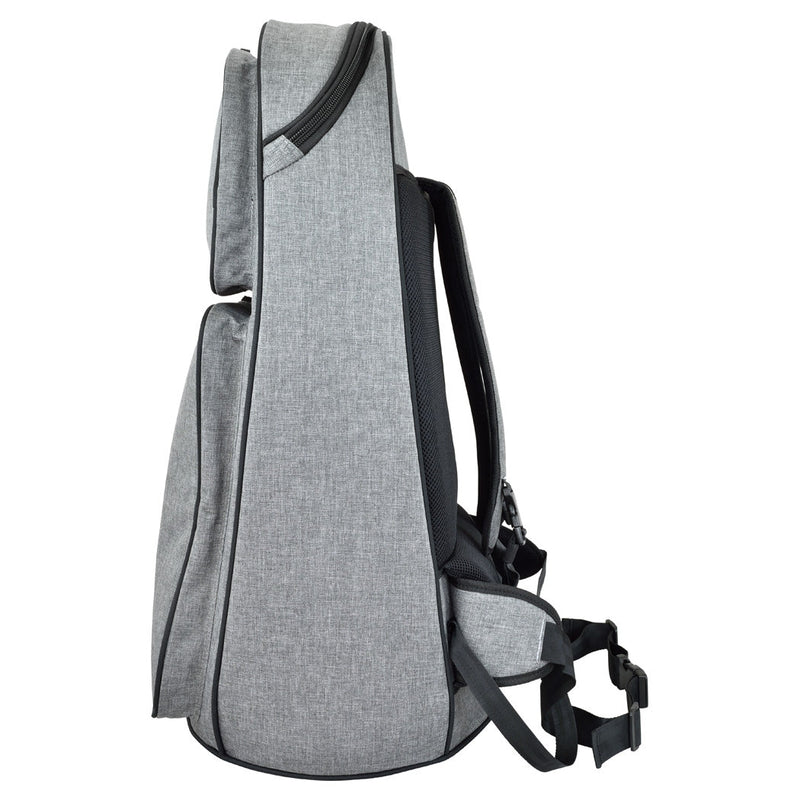 Tom & Will euphonium gig bag - Grey with red interior