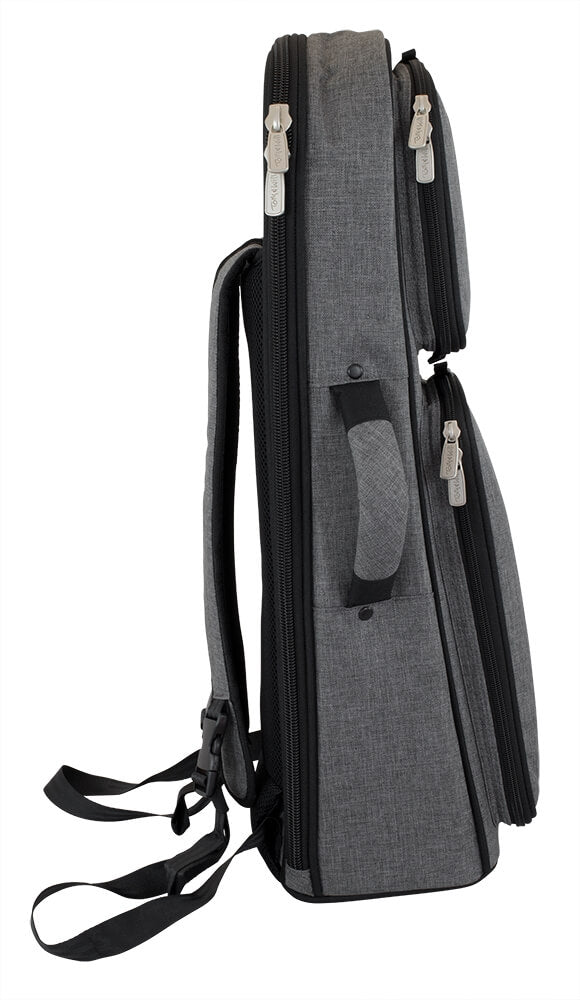 Tom & Will Trumpet Gig Bag - Grey With Red Interior