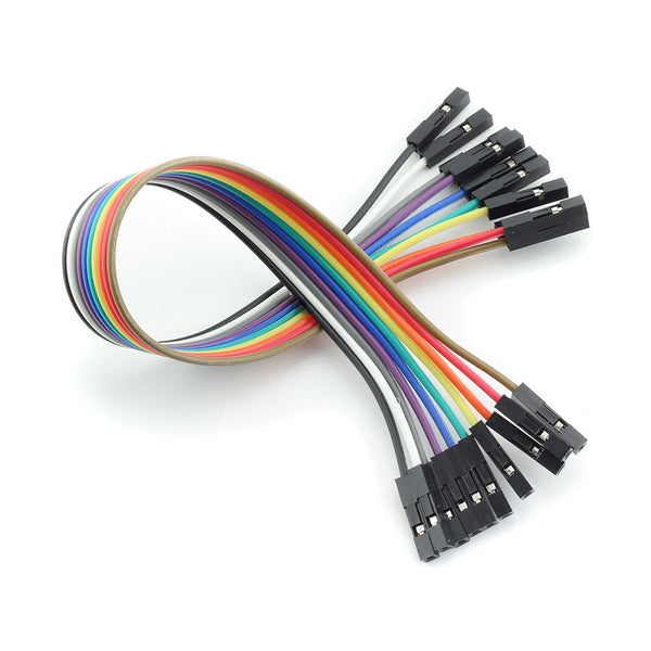 Jumper Wires 20cm F/F, pack of 10