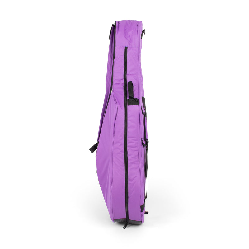 Tom & Will Classic Full Size Cello Gig Bag - Purple With Black Trim