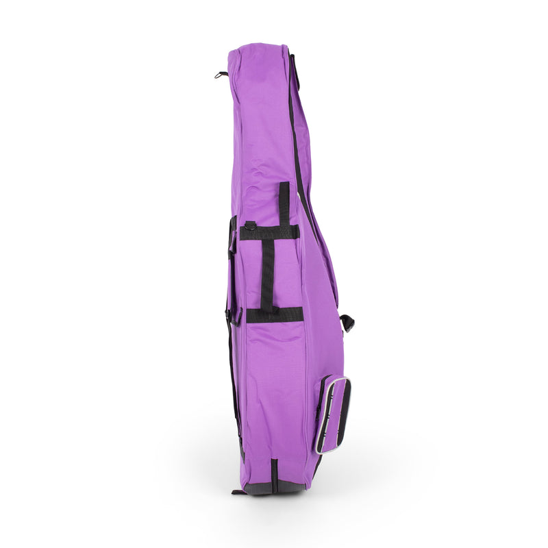 Tom & Will Classic Full Size Cello Gig Bag - Purple With Black Trim