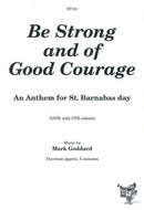 Be Strong & of Good Courage