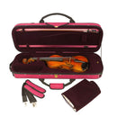 Tom & Will Classic 3/4 size violin gig bag - Burgundy