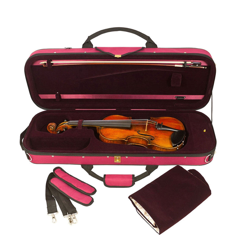 Tom & Will Classic 3/4 size violin gig bag - Burgundy