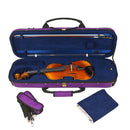Tom & Will Classic 3/4 size violin gig bag - Deep purple