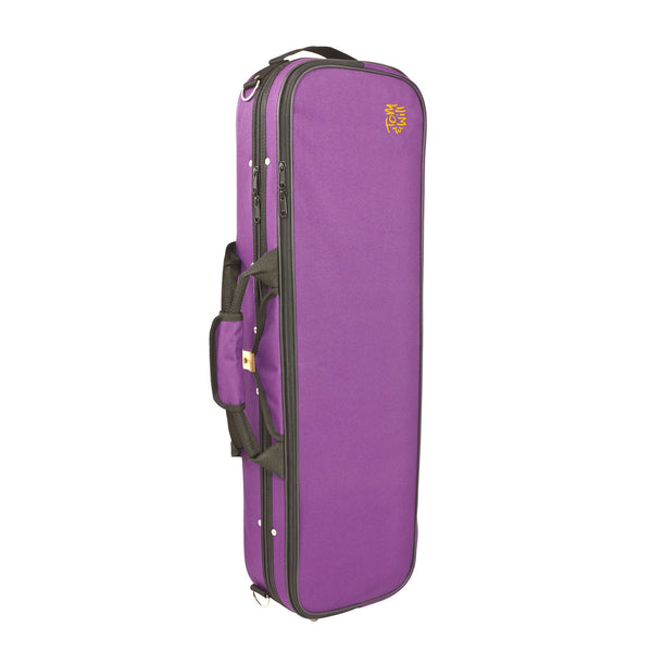 Tom & Will Classic 3/4 size violin gig bag - Deep purple