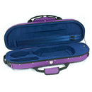Tom & Will oval violin gig bag - Deep purple