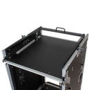 Trojan Pro 16U heavy-duty pop-up mixer rack flight case