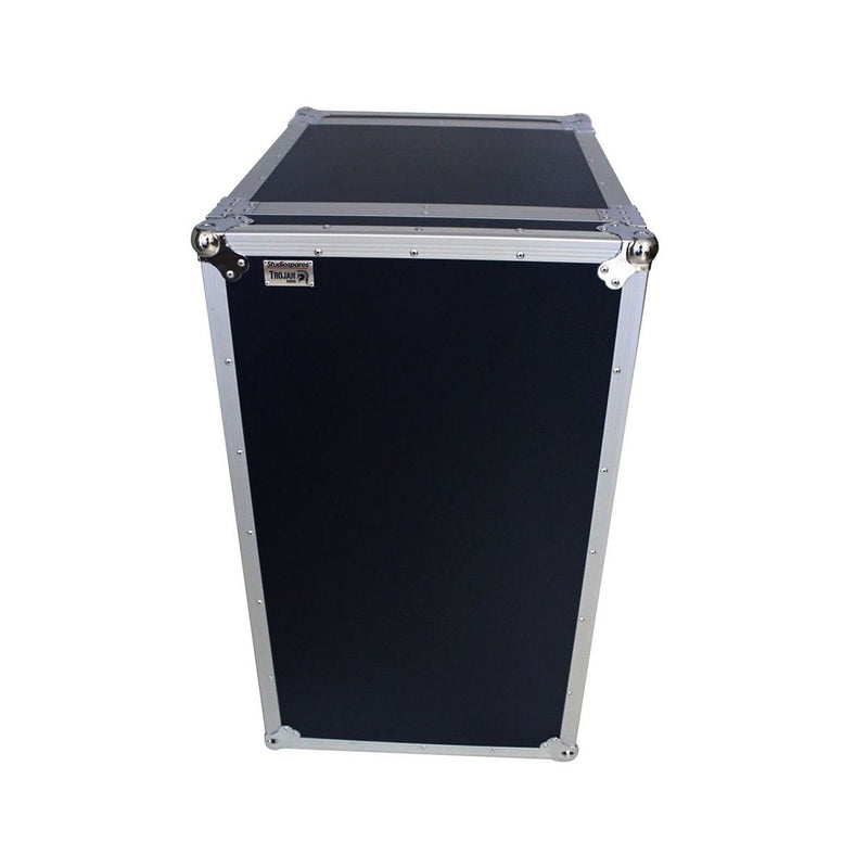 Trojan Pro heavy-duty rack flight case with wheels - 20U