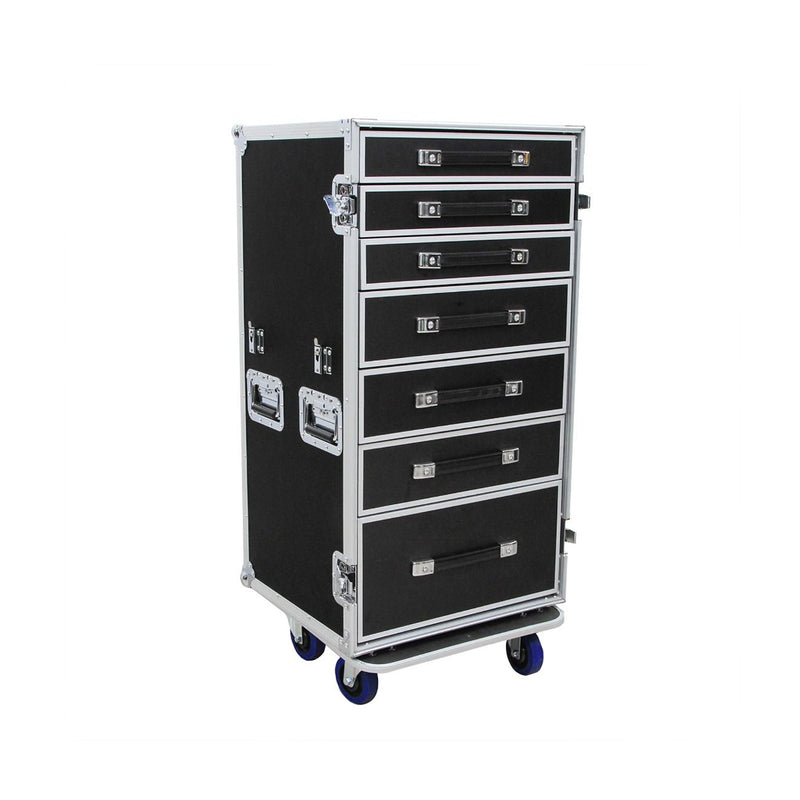 Introducing the Trojan Pro 7-drawer roadie flight case with wheels