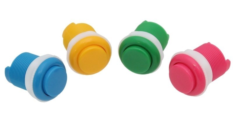 Arcade Push Button 33mm, Green