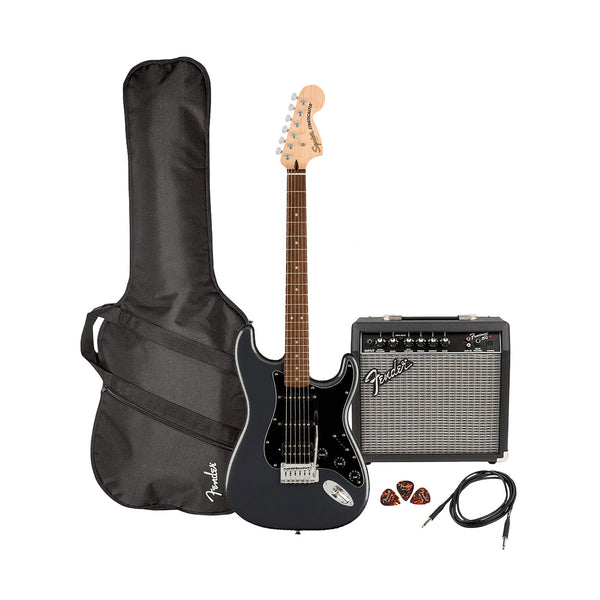 Fender Squier Affinity Series‚Ñ¢ Stratocaster¬Æ HSS Pack - Charcoal Frost Metallic
