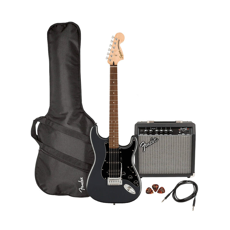 Fender Squier Affinity Series‚Ñ¢ Stratocaster¬Æ HSS Pack - Charcoal Frost Metallic