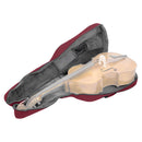 Tom & Will Double Bass Gig Bag - Burgundy With Grey Interior