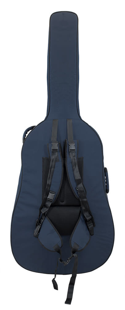 Tom & Will Double Bass Gig Bag - Blue With Blue Interior