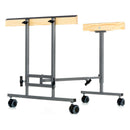 Height Adjustable Mobile Stand For Diatonic And Chromatic Instruments