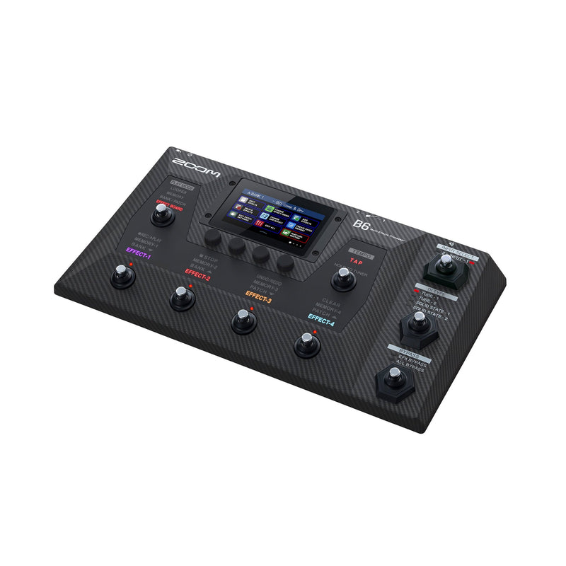 Zoom B6 multi-effects processor for bassists