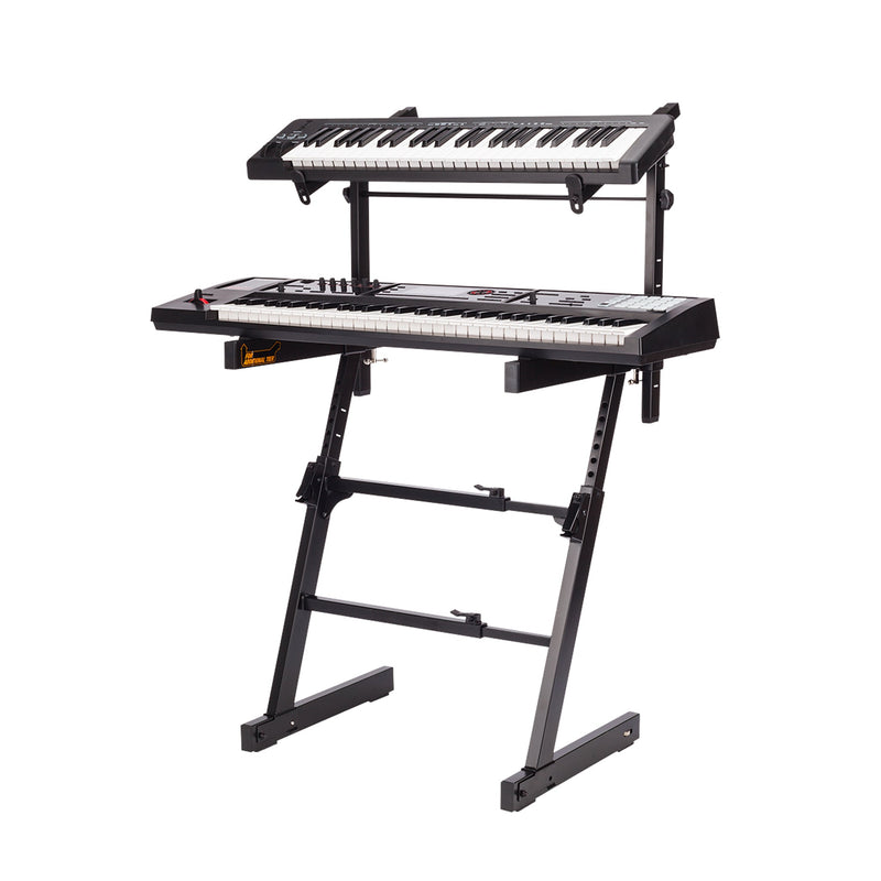 Hercules Ez-Lok Dual Tier Keyboard Stand