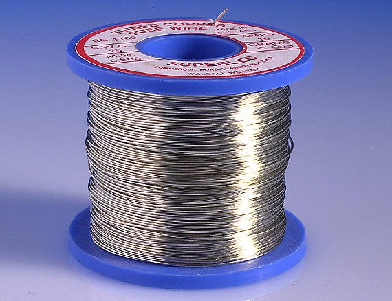 Fuse Wire Tinned Copper 2A Reel 100g Tinned Copper Wire 0.125mm