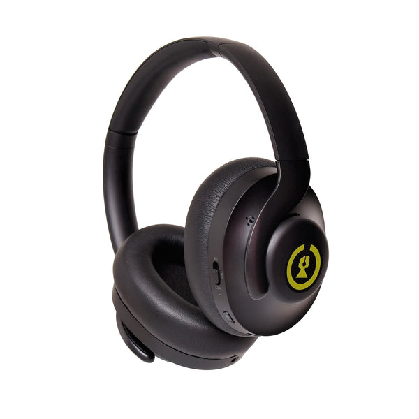 Soho 45's Hybrid active noise cancelling wireless bluetooth headphones - Black