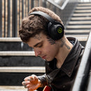 Soho 45's Hybrid active noise cancelling wireless bluetooth headphones - Black