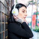 Soho 45's Hybrid active noise cancelling wireless bluetooth headphones - White