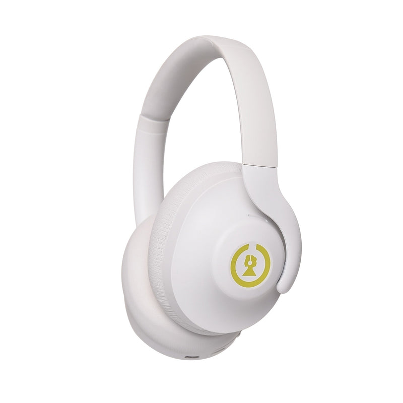 Soho 45's Hybrid active noise cancelling wireless bluetooth headphones - White