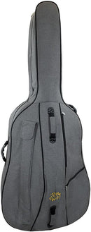 Tom & Will double bass gig bag 3/4 size - Grey with red interior / A1