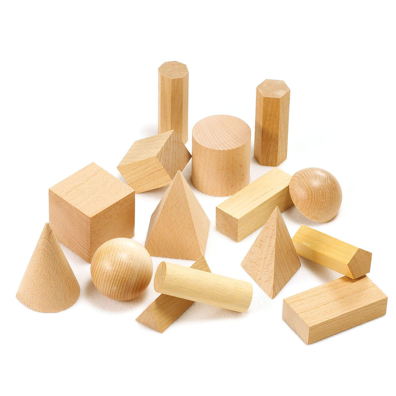 Wooden Geometric Solids PK15