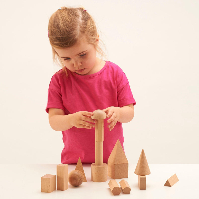 Wooden Geometric Solids PK15