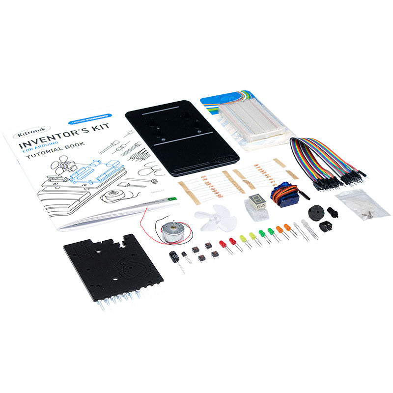 Kitronik Inventors Kit for Arduino, Pack of 20