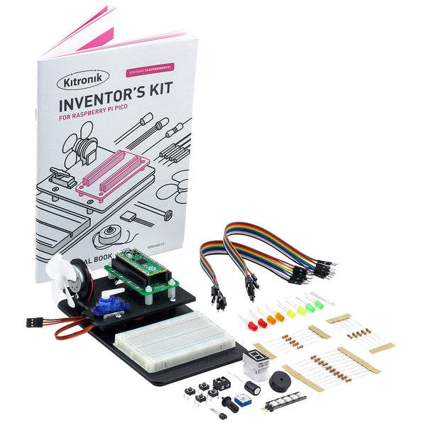 Kitronik Inventor's Kit for the Raspberry Pi Pico Pack of 20