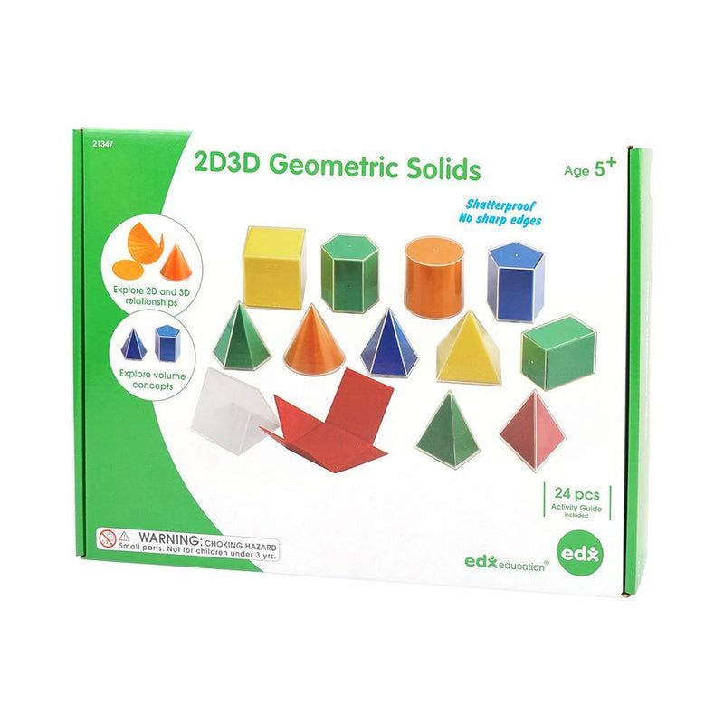 2D3D Geometric Solids PK24