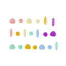 Translucent Junior Rainbow Pebbles PK36